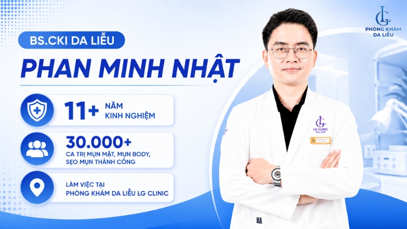 Bác sĩ Da liễu trị mụn tphcm