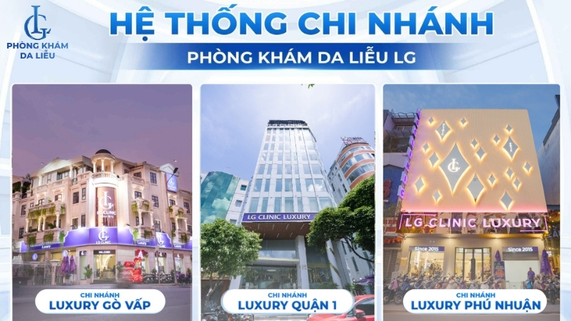 chi nhánh trị mụn lưng tại phòng khám da liễu lg