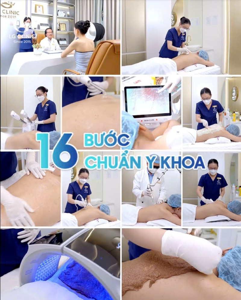 trị mụn trứng cá tại phòng khám