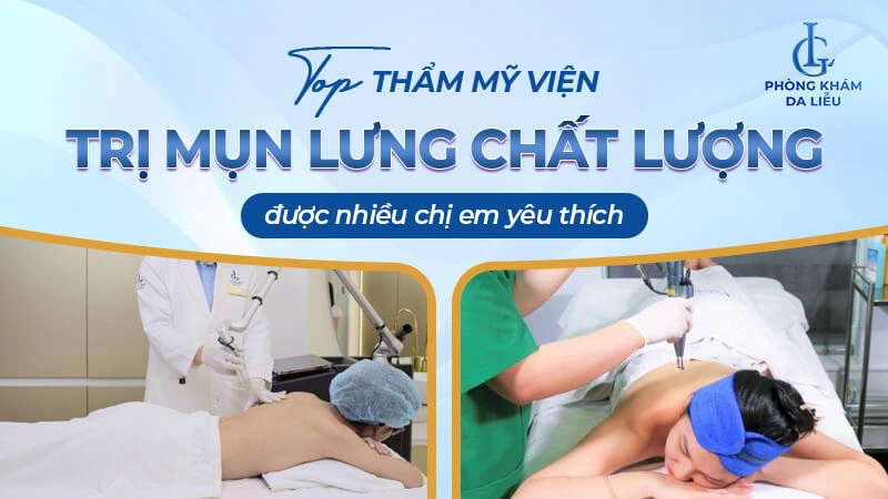 thẩm mỹ viện trị mụn lưng