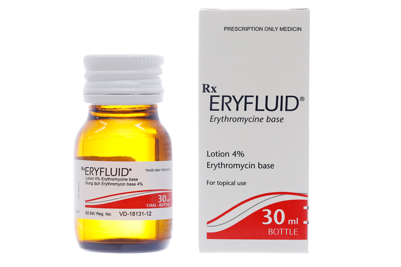 thuốc uống trị mụn trứng cá Eryfluid