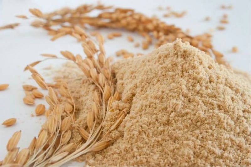 Bột cám gạo trị mụn