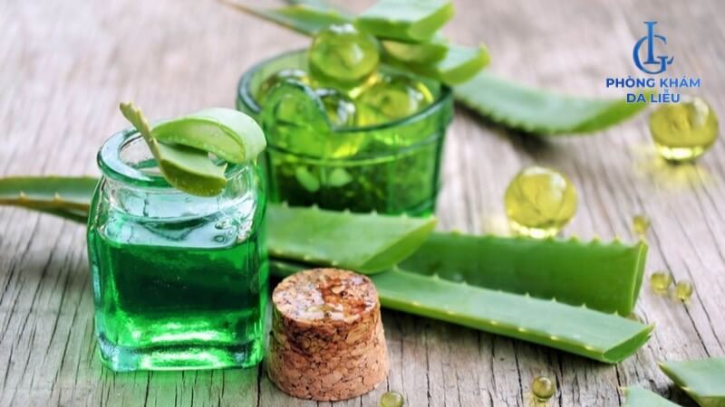 Nha đam tươi và tinh dầu trà