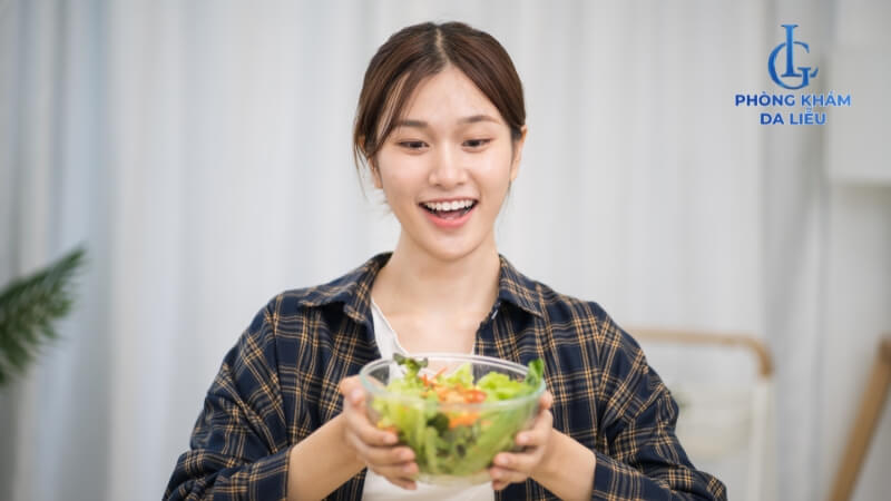 Ăn nhiều rau xanh