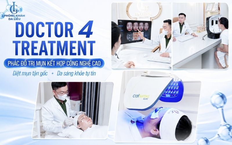 Trị mụn vùng mặt