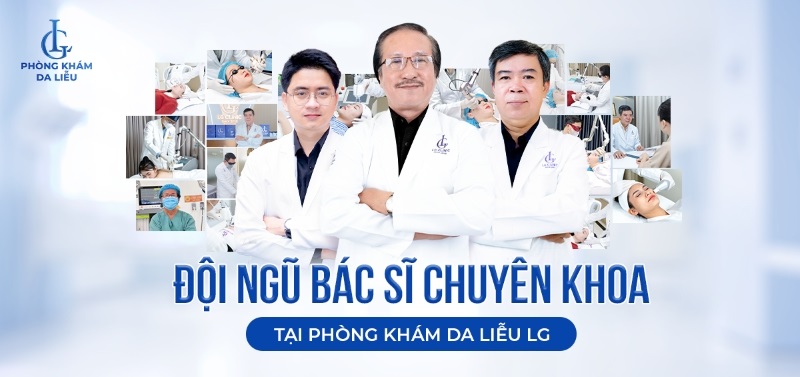 Đội ngũ bác sĩ trị mụn
