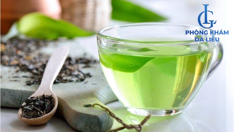 nước trà xanh