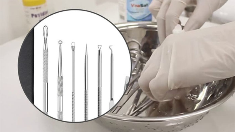 Cách nặn mụn đầu đen cứng đầu