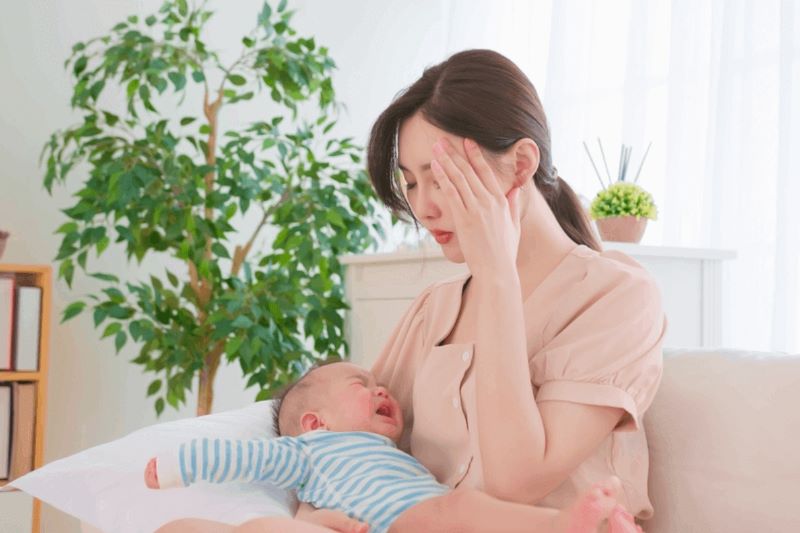 Căng thẳng khi chăm con