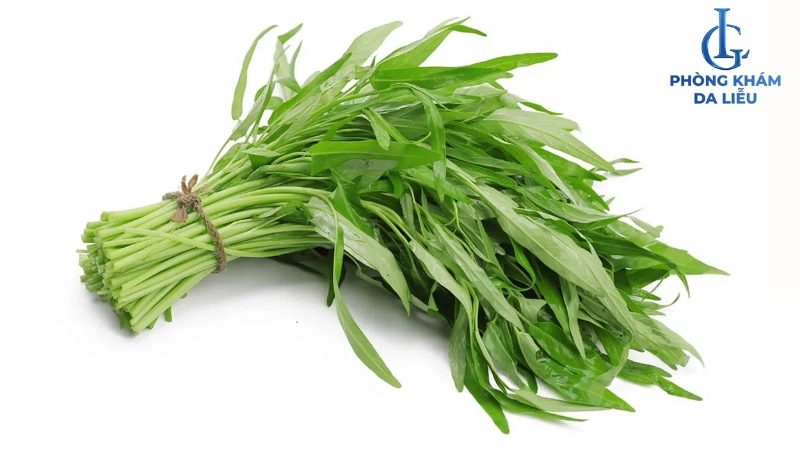 bị sẹo lõm ăn rau muốn được không