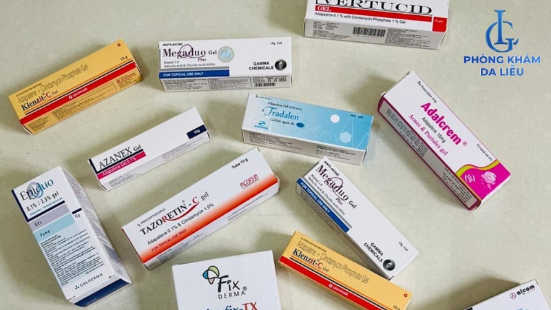 thuốc trị mụn viêm đỏ không nhân