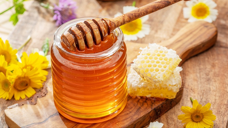 mật ong trị sẹo