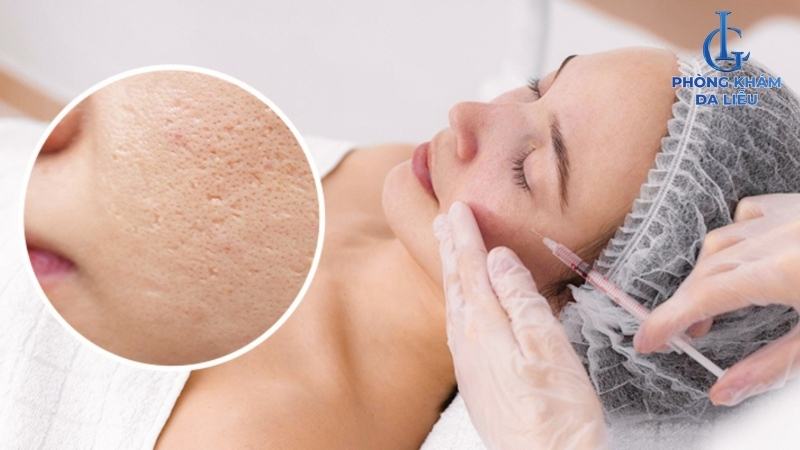 tiêm meso điều trị sẹo lõm