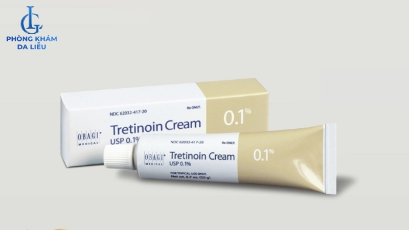 tretinoin trị sẹo lõm sau khi tẩy nốt ruồi