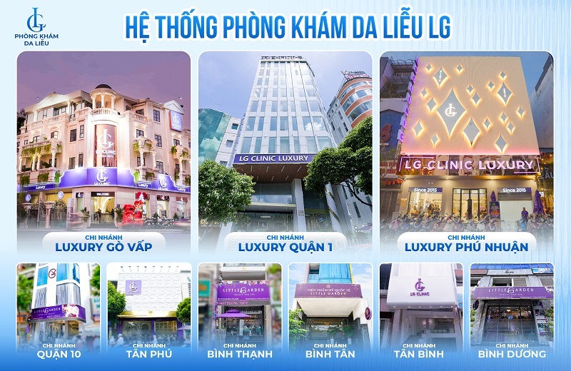 phòng khám da liễu lg điều trị mụn uy tín