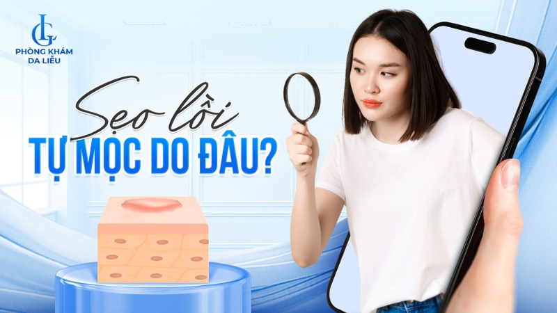 Sẹo lồi tự mọc do đâu?