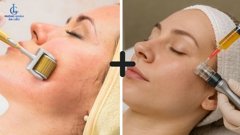 Lăn kim trị sẹo rỗ