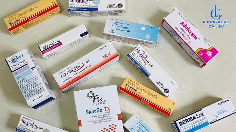 thuốc trị mụn mủ ở lưng