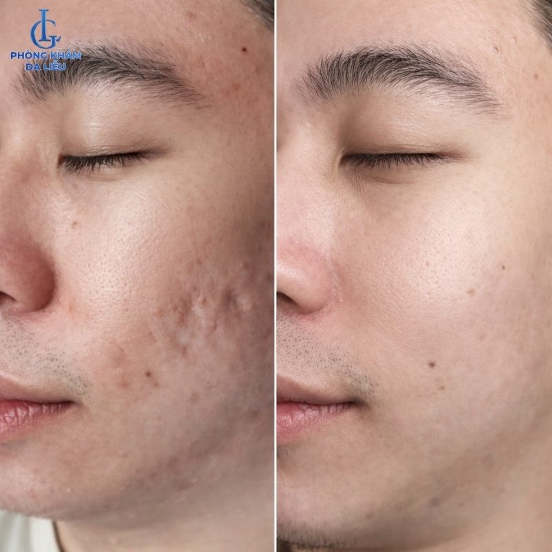 ưu điểm của cắt đáy sẹo rỗ