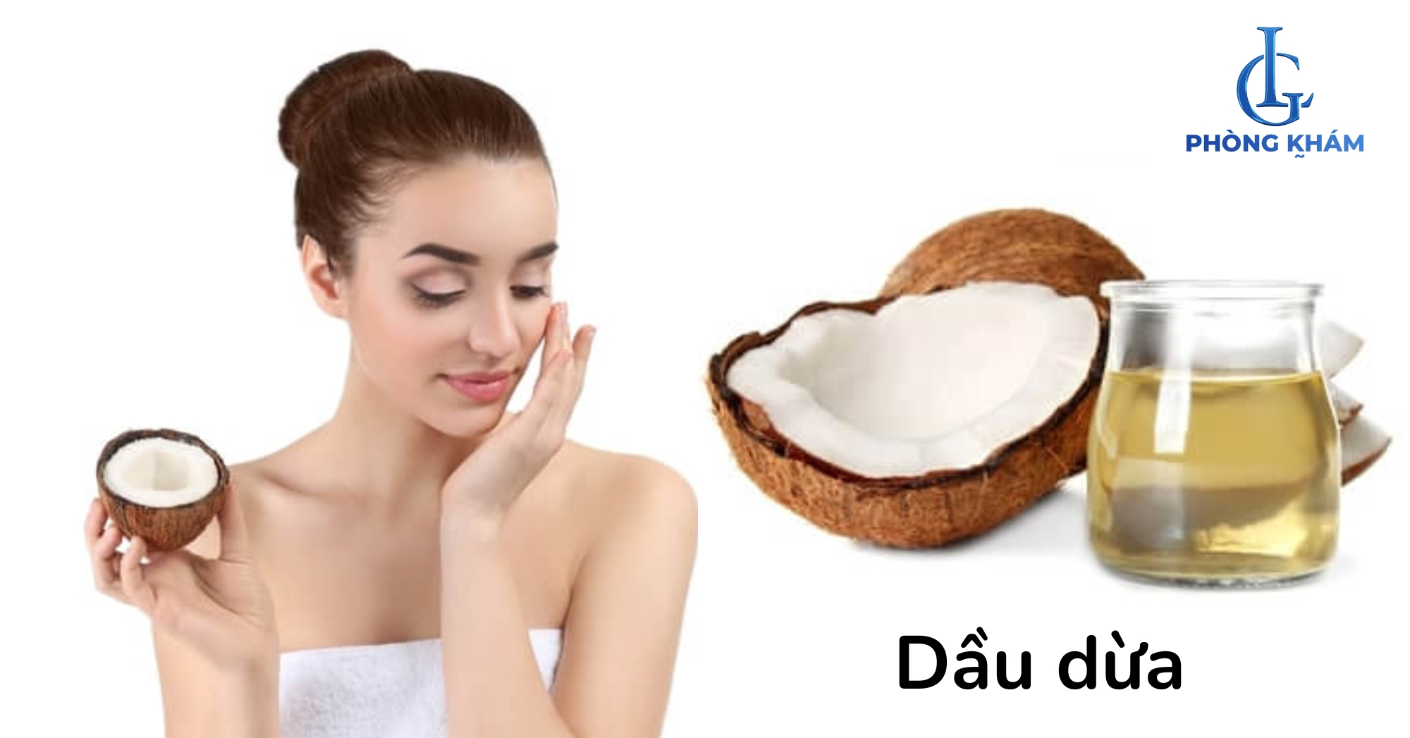 Dùng dầu dừa trị sẹo rỗ