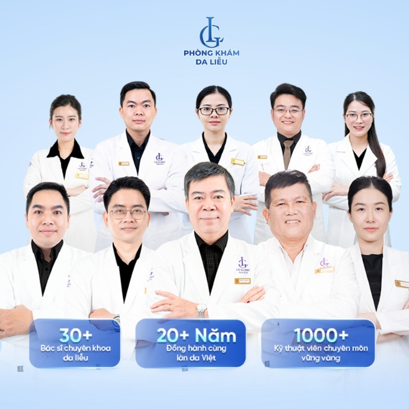 điều trị viêm nang lỗ chân lông tại phòng khám da liễu lg