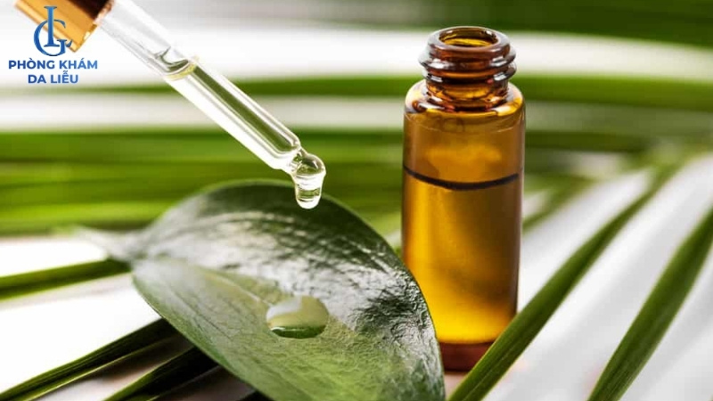 điều trị viêm nang lông bằng tinh dầu tràm