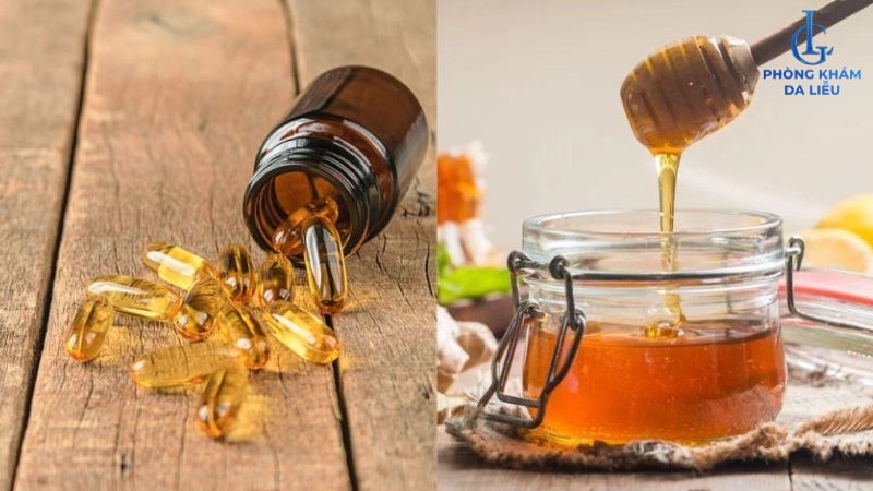 mật ong và viatamin e