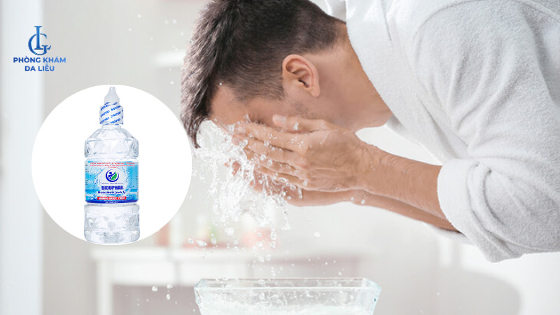 chăm sóc sau khi điều trị sẹo rỗ cho nam