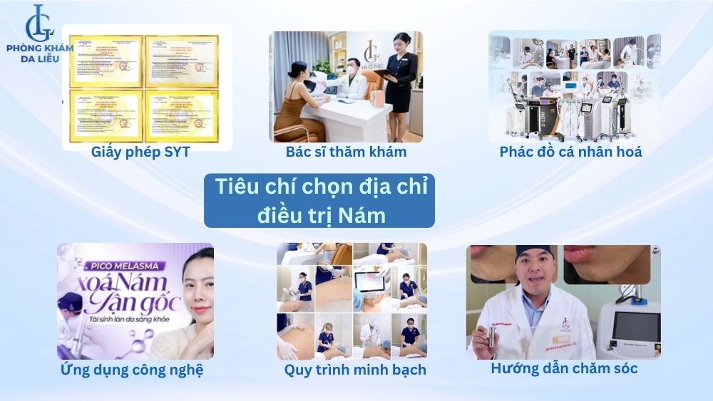 Địa chỉ điều trị nám uy tín