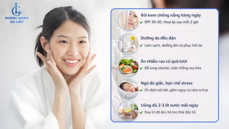 cách điều trị nám da hiệu quả