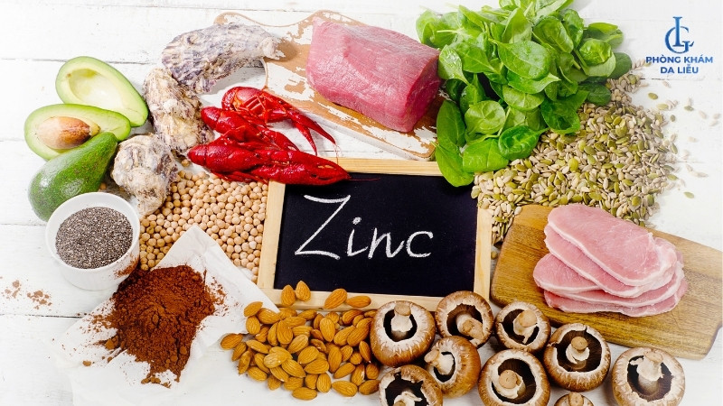 các loại thực phẩm giàu kẽm trị viêm nang lông