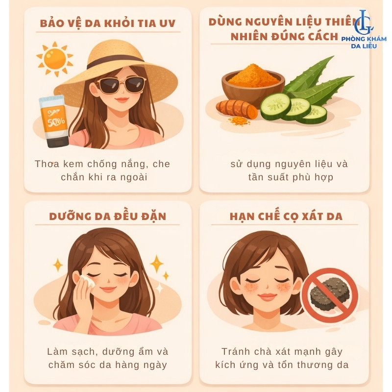 cách điều trị nám râu