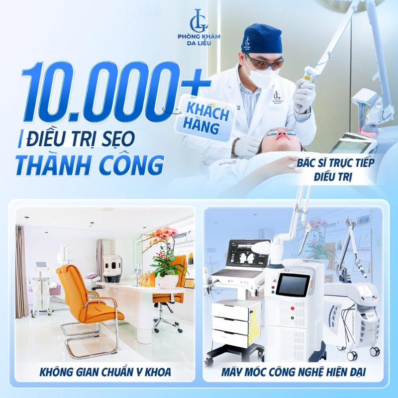 điều trị sẹo rỗ đáy vuông