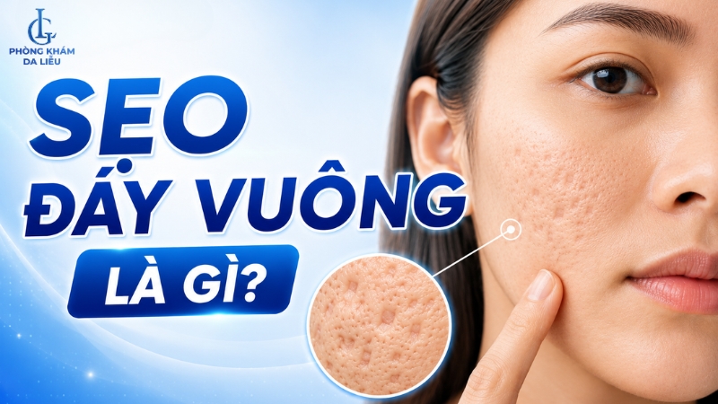 Sẹo đáy vuông là gì?