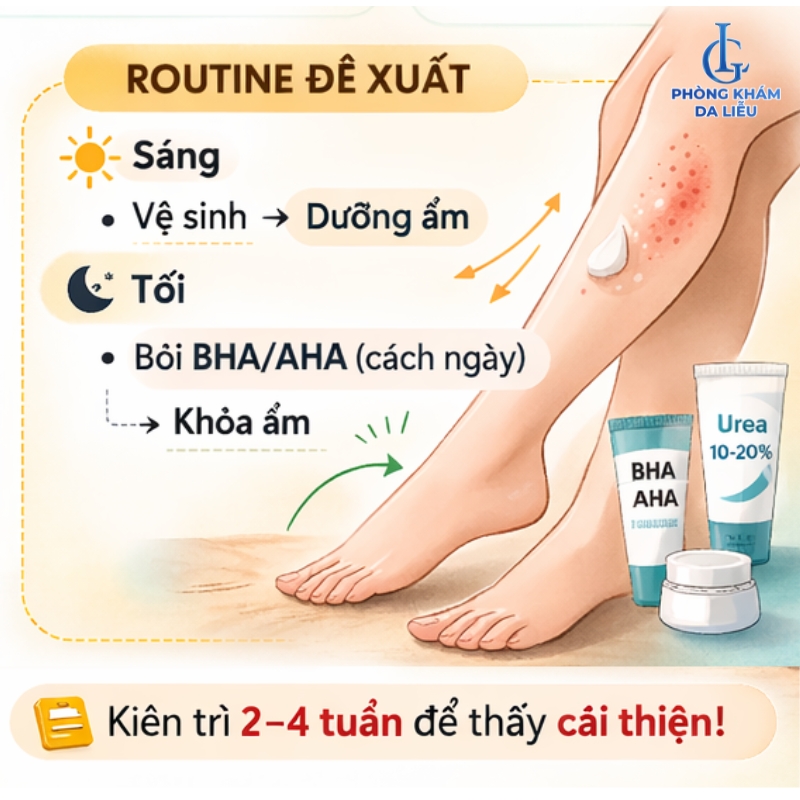 thói quen giúp cạo lông chân không viêm lỗ chân lông