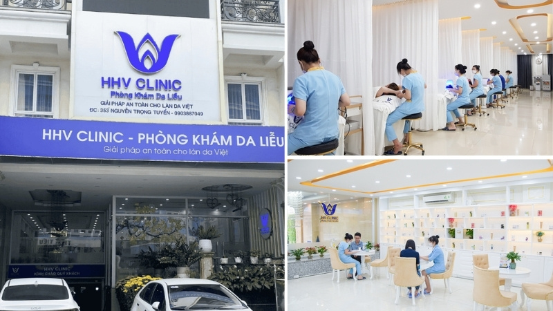phòng khám da liễu hhv clinic