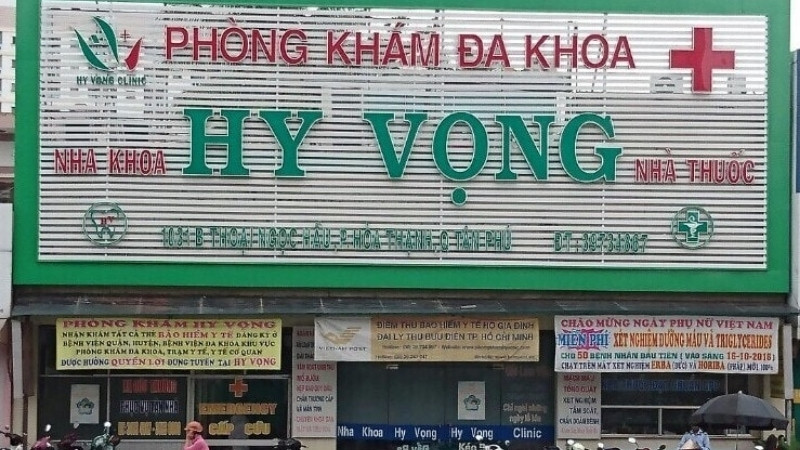 phòng khám da liễu hy vọng