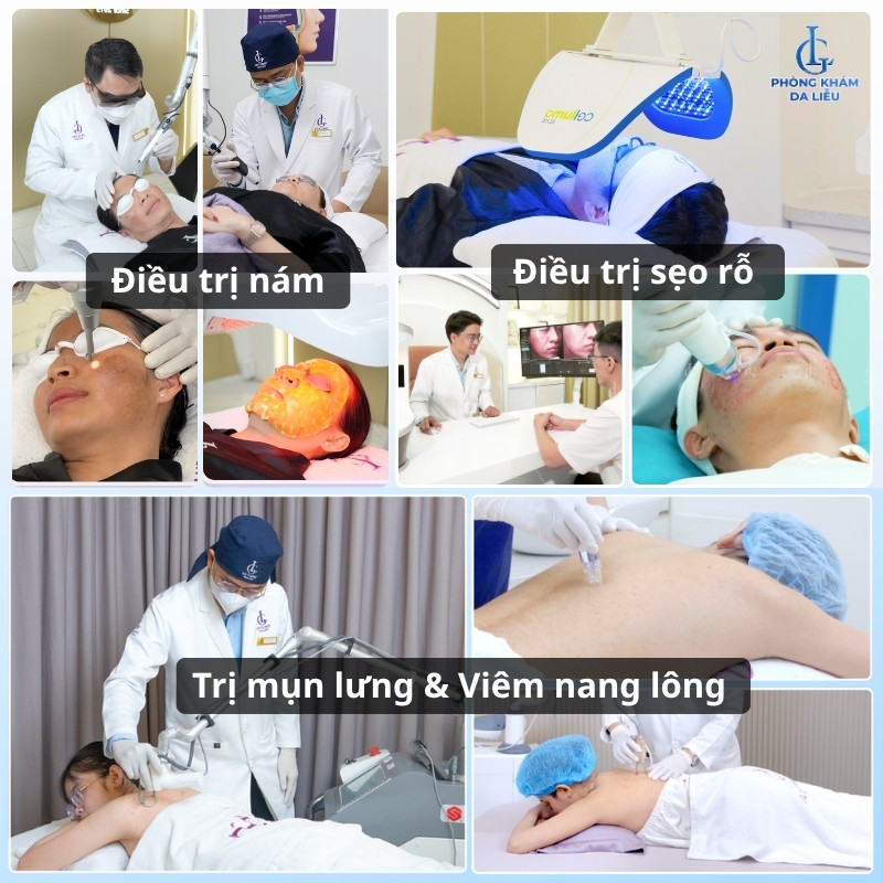 phòng khám da liễu lg tân phú