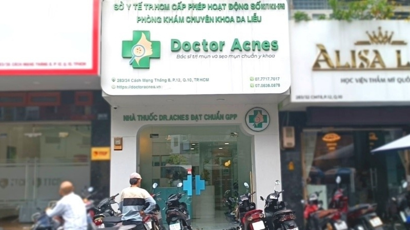 phòng khám da liễu sài gòn doctor acnes