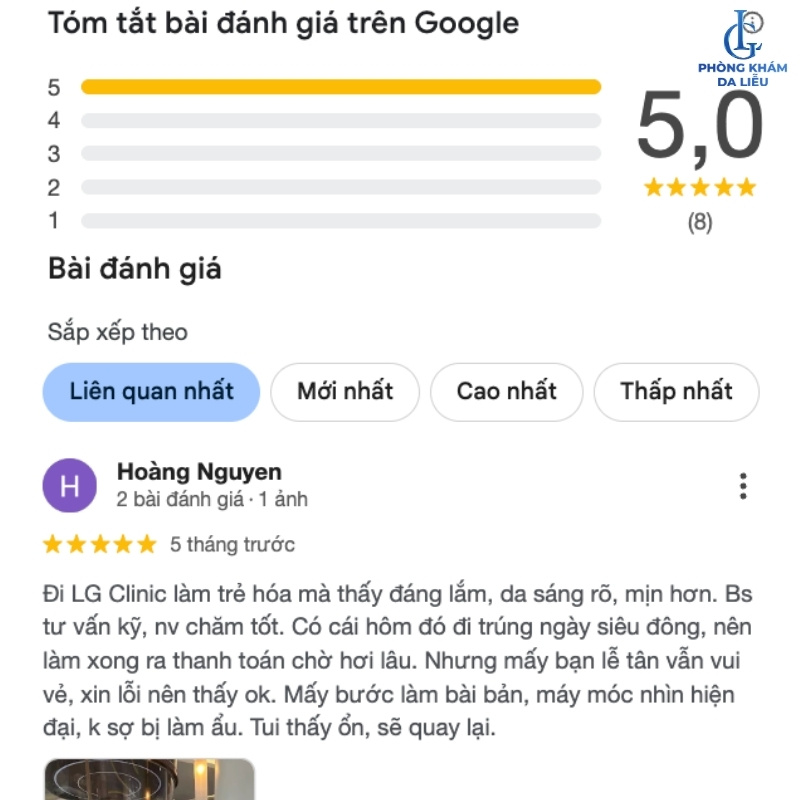 phòng khám da liễu tại tphcm