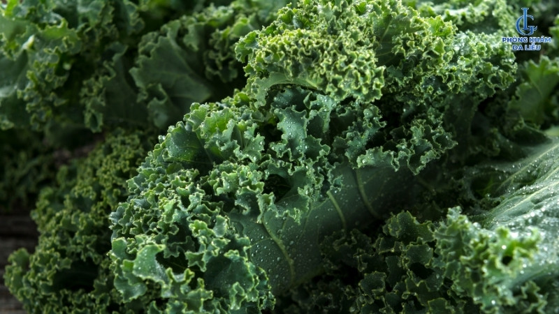 bị sẹo lõm nên ăn cải kale