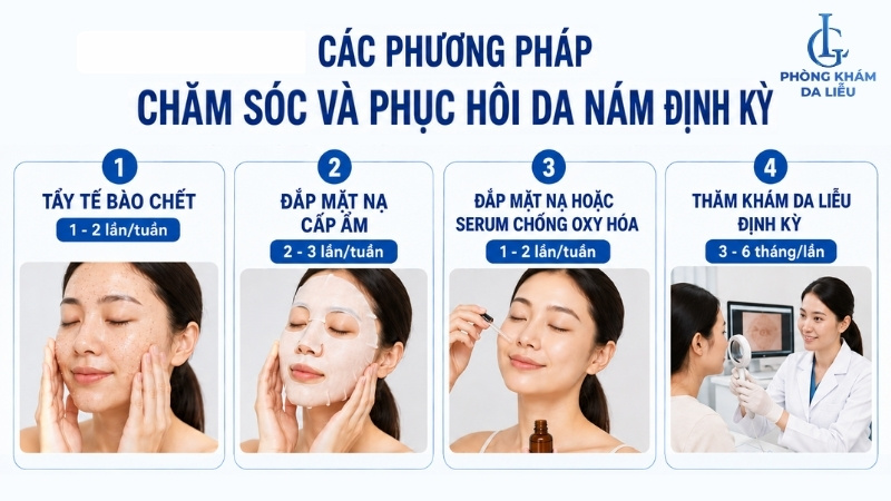 các bước chăm sóc da đúng cách