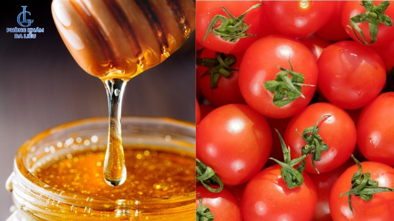 Mặt nạ cà chua và mật ong