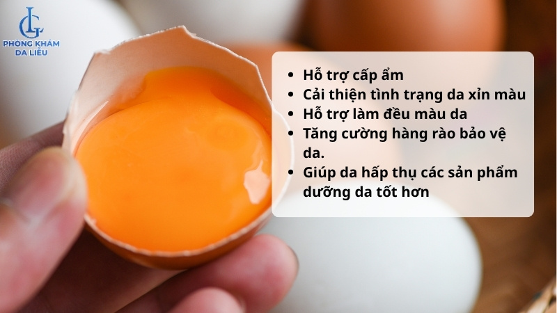 Lợi ích của mặt nạ trứng gà với làn da nám