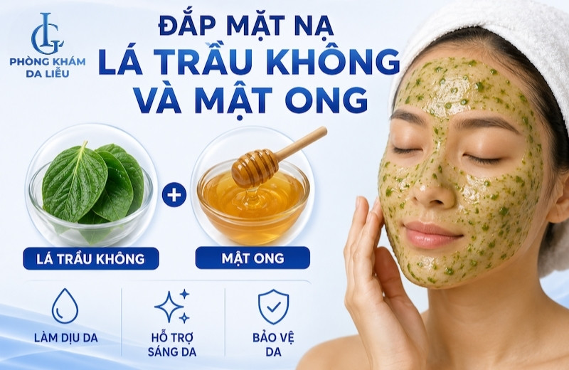 Mặt nạ lá trầu và mật ong trị nám
