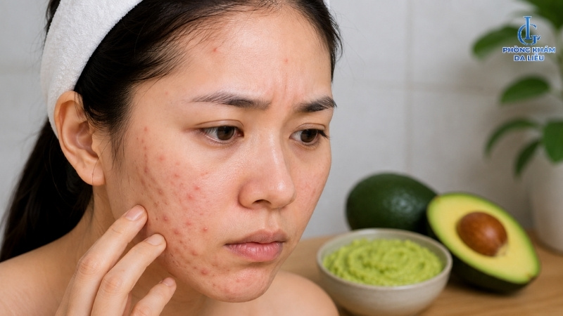 lưu ý khi dùng mặt nạ bơ trị nám