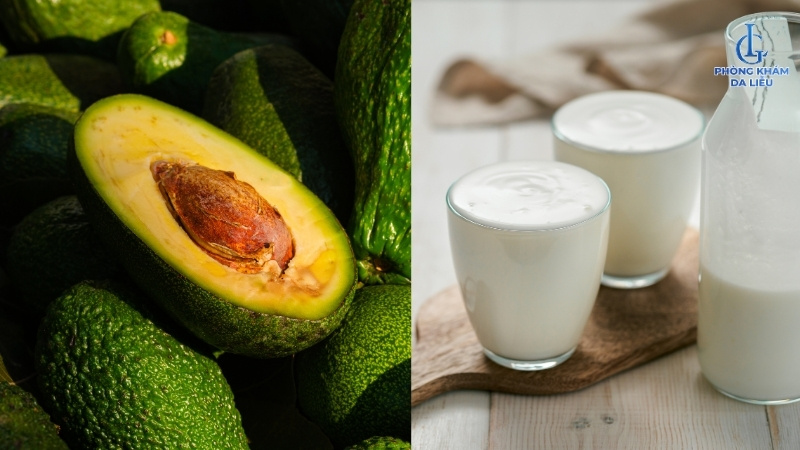 mặt nạ bơ kết hợp sữa chua không đường trị námmặt nạ bơ kết hợp sữa chua không đường trị nám