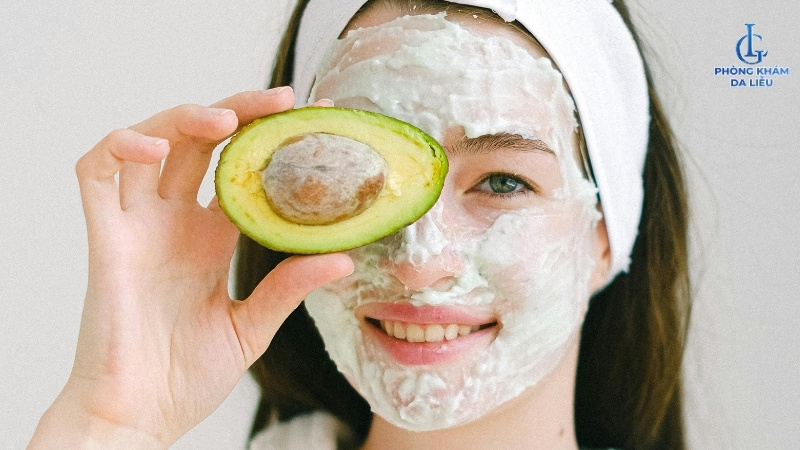 mặt nạ bơ trị nám da