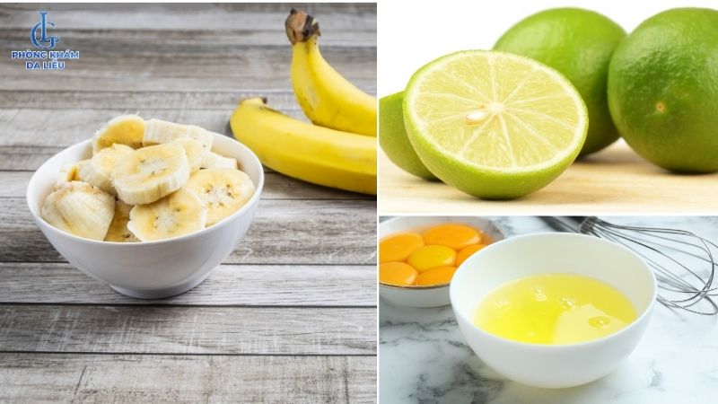 Nguyên liệu làm mặt nạ chuối trị nám