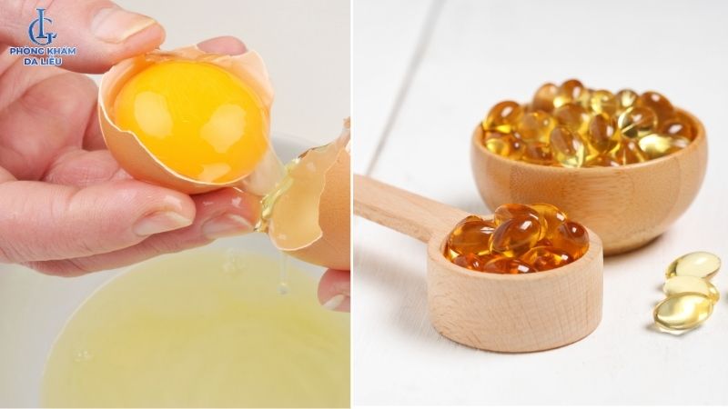 Lòng đỏ trứng gà và vitamin e